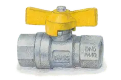Краны шаровые для газа